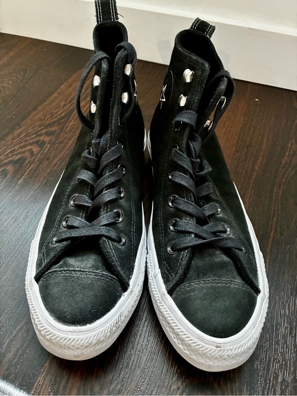 Women’s Black High-Top Converse
